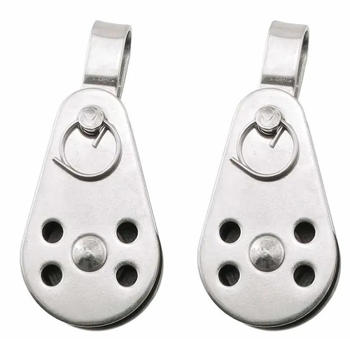 Marine Grade 316 Stainless Steel Pulley Pack 2 Type C Marine Grade 316 Stainless Steel Pulley Pack 2 Type C