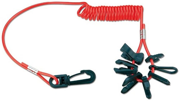 H2o Universal Outboard Kill Switch Keys With Lanyard (fits all except Kawasaki)