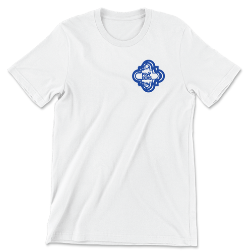 Tile Logo (Unisex White Tee)