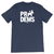 Palm Tree Logo (Unisex Navy Tee)