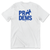 Palm Tree Logo (Unisex White Tee)