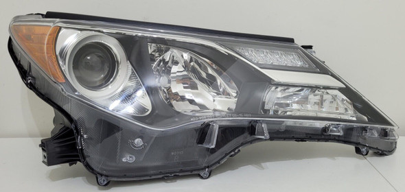 2013 2014 2015 Toyota Rav4 Right Passenger Headlight Halogen NEW WITH DAMAGE OEM