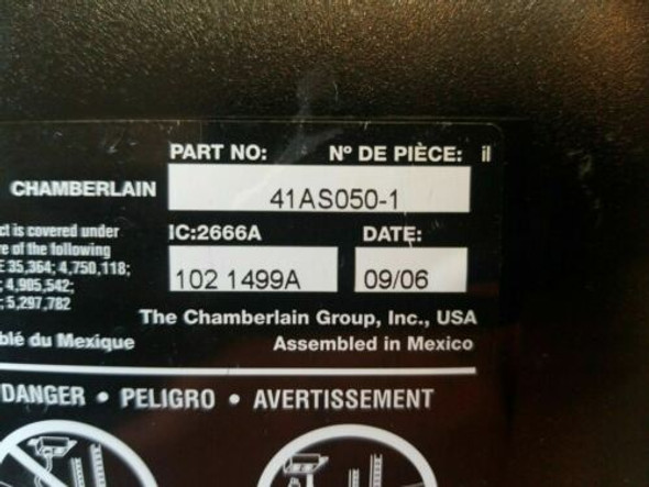 Chamberlain 41AS050-1 Receiver Logic Circuit Board Purple Learn - BOARD ONLY!!