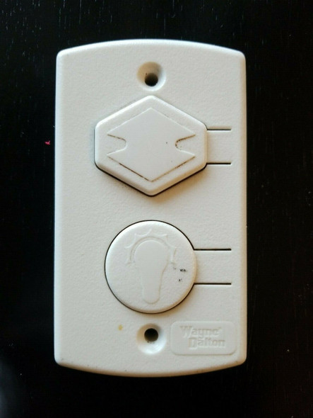 Wayne Dalton Garage Door Opener 3976 Deluxe 2 Function Wall Button Station OEM
