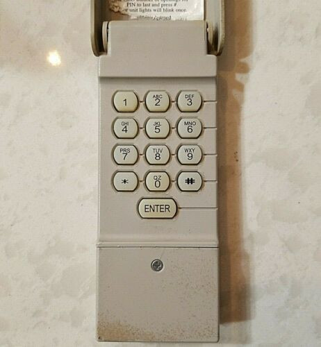 Sears Craftsman 139.53754 Keyless Entry Garage Door Opener Keypad Purple Learn