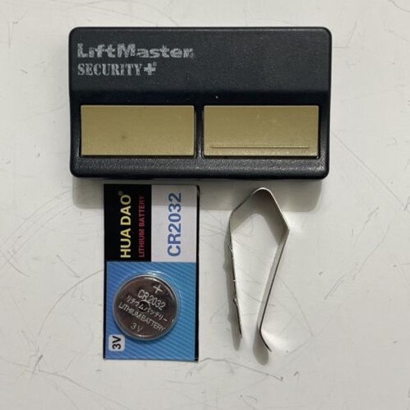 Genuine OEM Chamberlain Liftmaster 972LM 2 Button Remote w/Clip HWB1261