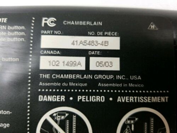 Chamberlain Liftmaster 41A5483-4 Garage Door Receiver Logic Board - BOARD ONLY!