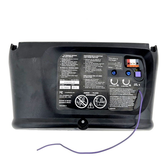 Chamberlain 41AC050-1M Garage Door Circuit Board 315 MHz Purple Learn Button