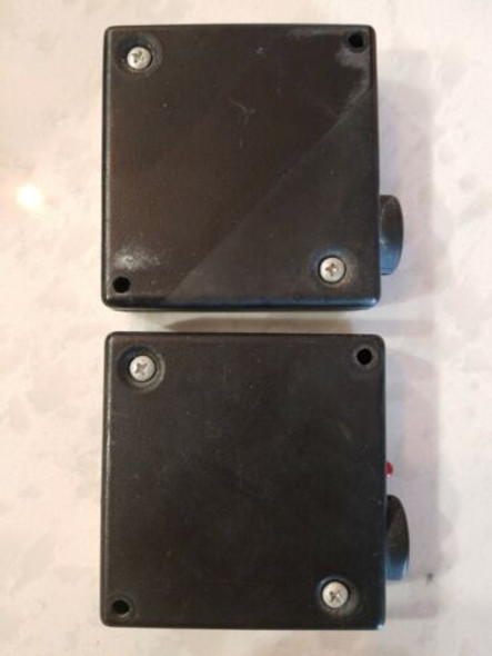Genie Overhead Door Infrared Safety Sensor Photo Eyes Old Diag Brackets (QC) Genie Overhead Door Infrared Safety Sensor Photo Eyes Old Diag Brackets (QC)