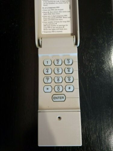 Sears Craftsman 139.53684 / 139.18795 Keyless Entry Garage Keypad Red Learn Btn