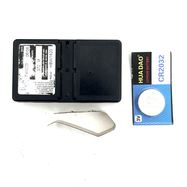 OEM Liftmaster 372LM 2 Button Garage Door Remote Control w/Visor Clip & Battery OEM Liftmaster 372LM 2 Button Garage Door Remote Control w/Visor Clip & Battery