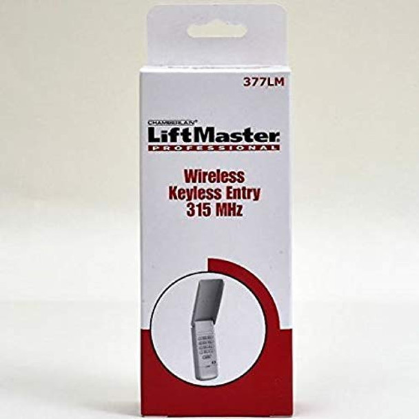 LiftMaster by Chamberlain 315MHz Wireless Keypad 377LM SwiftlyParts