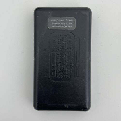 Genie OEM GT90-1 Garage Door Opener Remote w/ Clip Overhead Door 12 Dip Switch