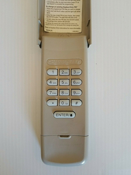 OEM Chamberlain Liftmaster 940EV/EVC Keypad Universal Wireless Keyless Entry OEM Chamberlain Liftmaster 940EV/EVC Keypad Universal Wireless Keyless Entry