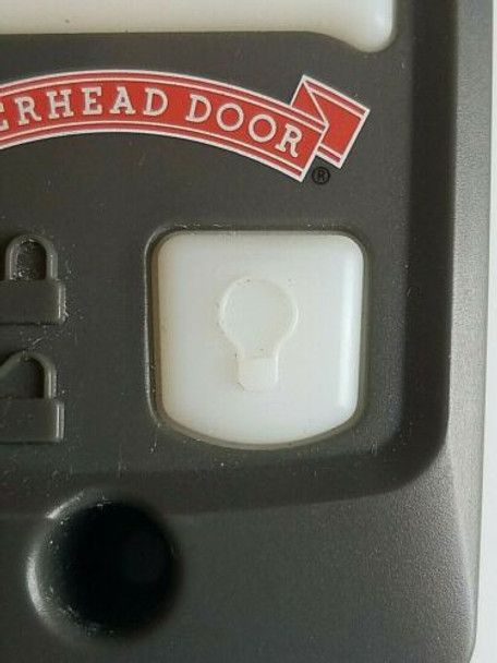 Overhead Door 39166R Garage Wall Console 3 Function Series II White Button