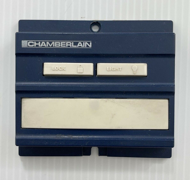 Chamberlain Billion Code Garage Door Opener 3 Function Wall Button Blue 093D0140