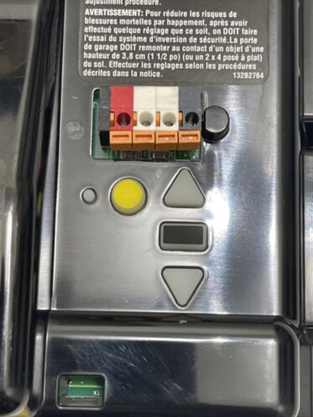 Liftmaster 045ACT Garage Door Receiver Logic Board Yellow Learn 7675 w/Bulb