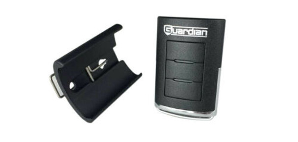 Guardian Z3BCC Premium 3-Button Mini Remote Control Keychain Loop & Visor Clip