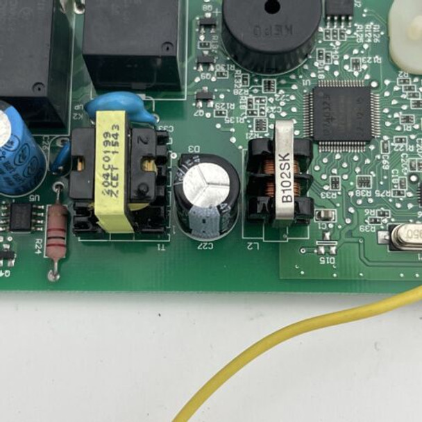 Chamberlain Liftmaster 045ACT Garage Circuit Logic Board Yellow Learn 014D1211A Chamberlain Liftmaster 045ACT Garage Circuit Logic Board Yellow Learn 014D1211A
