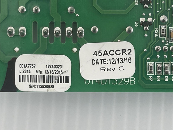 Chamberlain Liftmaster 045ACT Garage Door Logic Board Yellow Learn 014D1329