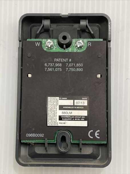 LiftMaster 880LM Smart Control Wall Button Panel MyQ Security+ 2.0 Yellow Lrn