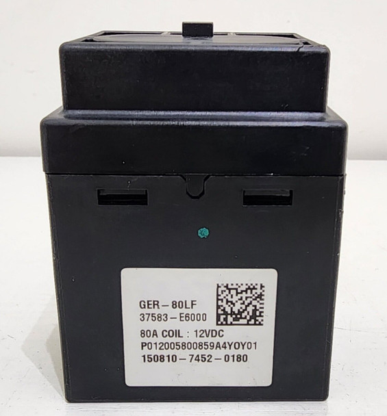 2016-2019 Hyundai Battery Relay Control Module High Voltage OEM 37583-E6000