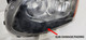 2008 09 10 11 12 2013 Nissan Rogue Left Headlight Halogen BLACK OEM COMPLETE