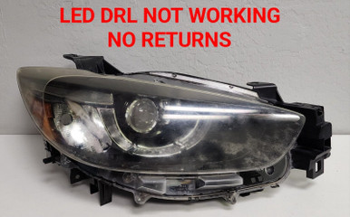 2013 2014 2015 2016 Mazda CX-5 Right Headlight LED TABS INTACT BAD DRL
