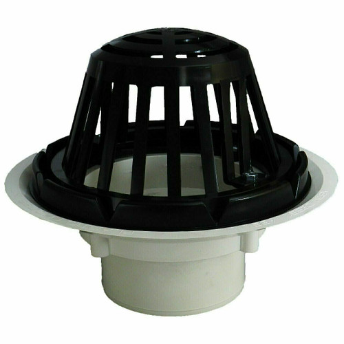 6" Standard Roof Drain with Plastic Dome