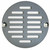 4-7/8" Stainless Steel Stamped Strainer
