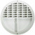 4" Round Floor Sink with Secondary Strainer with Half Plastic Grate