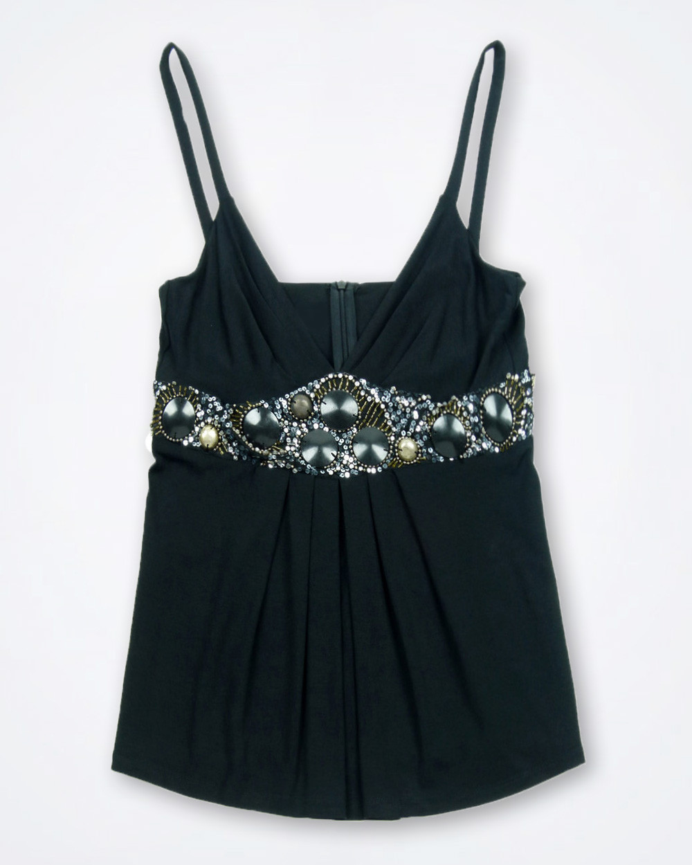 COMPAGNIA ITALIANA Black Evening Top