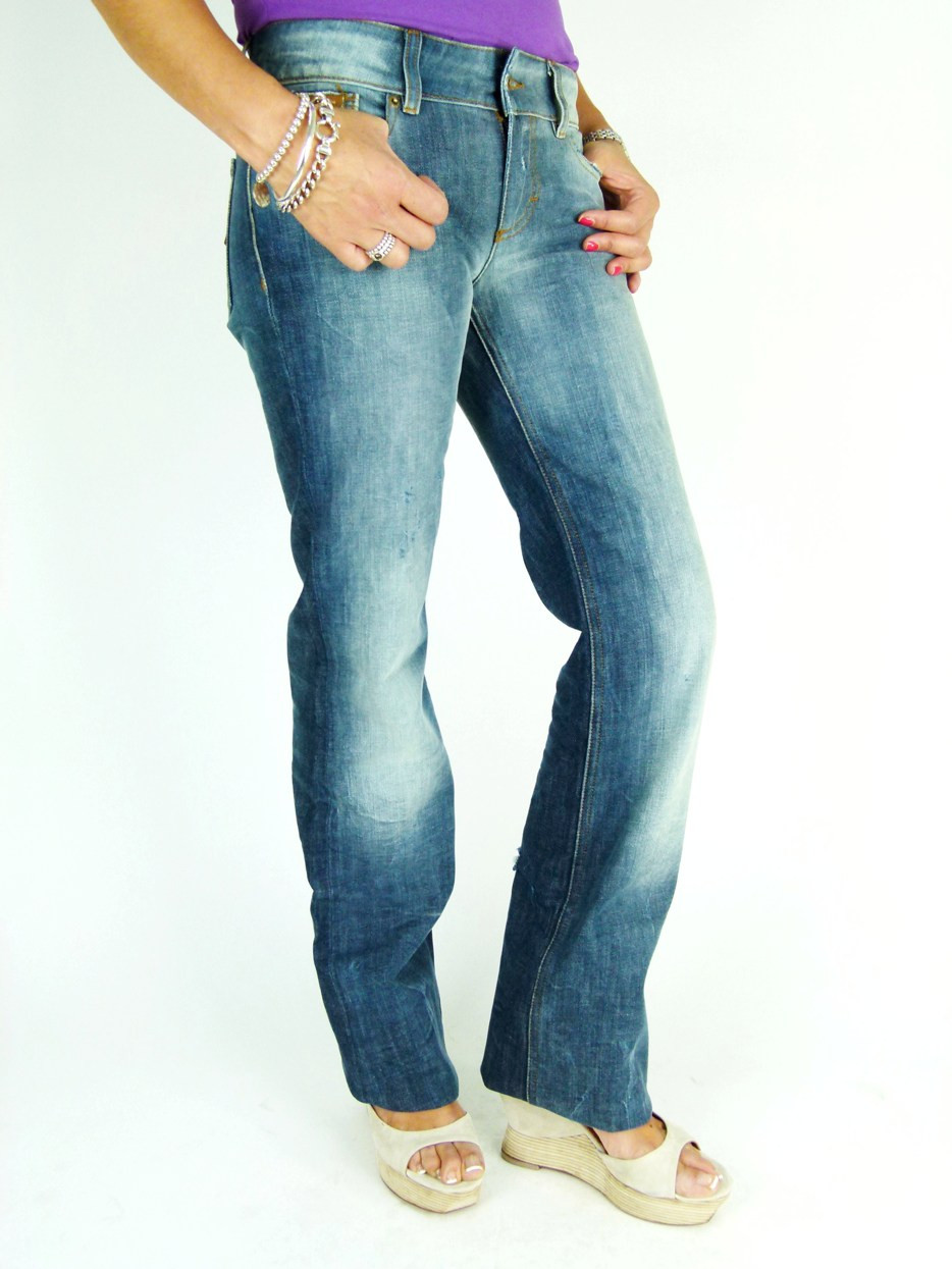メンズ D&G low rise boot cut pants ITALY