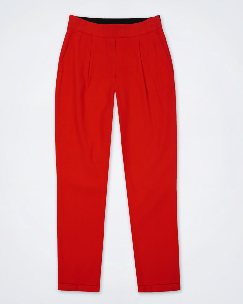 NENETTE Red Straight Leg Pants