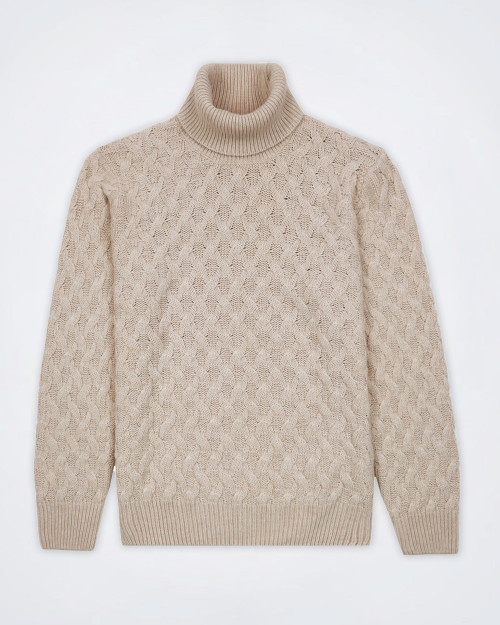 BROOKSFIELD  Wool Blend Rollneck Knit