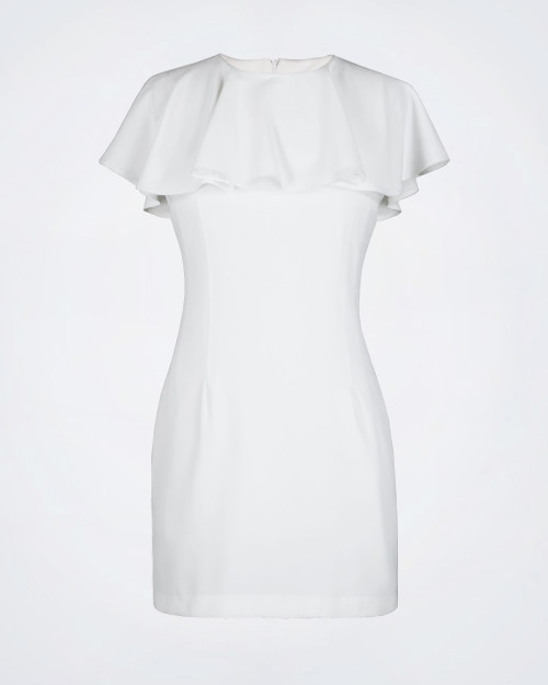 KATE By LALTRAMODA Sleeveless Cream Dress