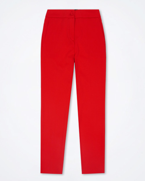 NENETTE Straight Leg Red Pants