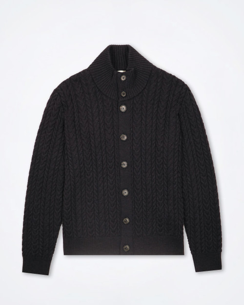 BROOKSFIELD  Pure Wool Button-Through Cardigan
