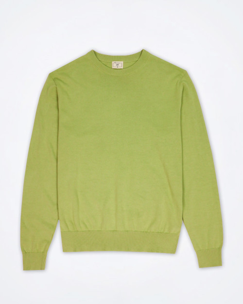 CAMICISSIMA Men's Green Cotton Knit