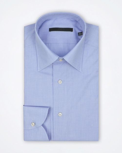 UNGARO Light-Blue Cotton Shirt