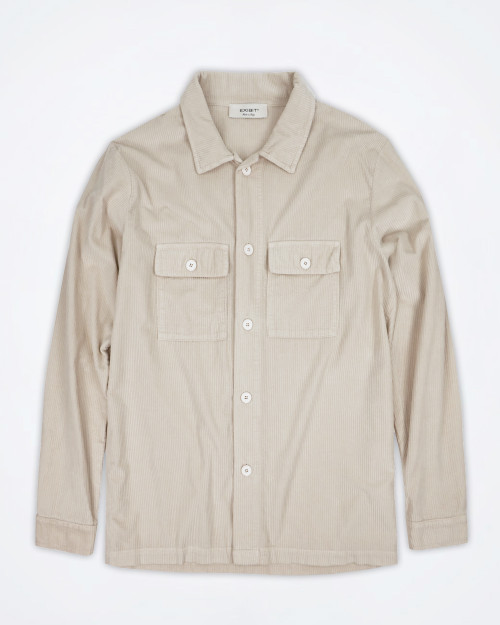 EXIBIT Men's Oat Corduroy Overshirt