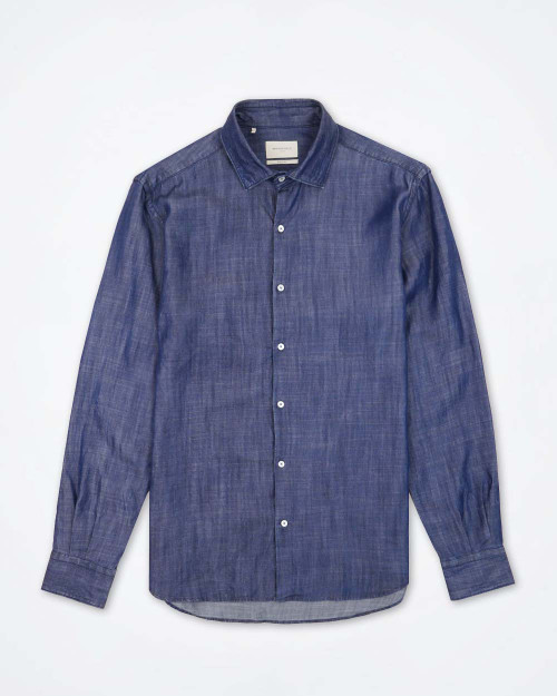 BROOKSFIELD Slim-Fit Chambray Shirt