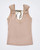 JUST CAVALLI Beige Sleeveless Top