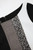 SANDRO FERRONE Short Sleeve Black & White Dress