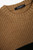 EXIBIT Men's Tan & Grey Crew Neck Knit