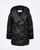 NENETTE  Womens Black Padded Parka