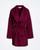 KAOS Wool Blend Belted Coat
