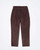 SANDRO FERRONE Cropped Brown Corduroy Pants