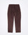 SANDRO FERRONE Cropped Brown Corduroy Pants