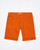 EXIBIT Men's Orange Stretch Denim Shorts